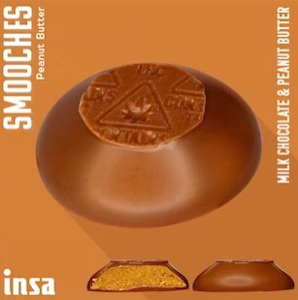 Insa Smoochies Peanut Butter Chocolates 5mg Product Image